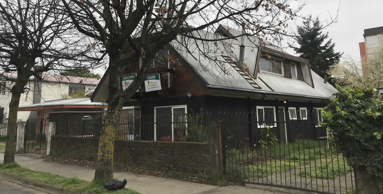 Terreno con Casa Reusch, a pasos de Av. Alemania